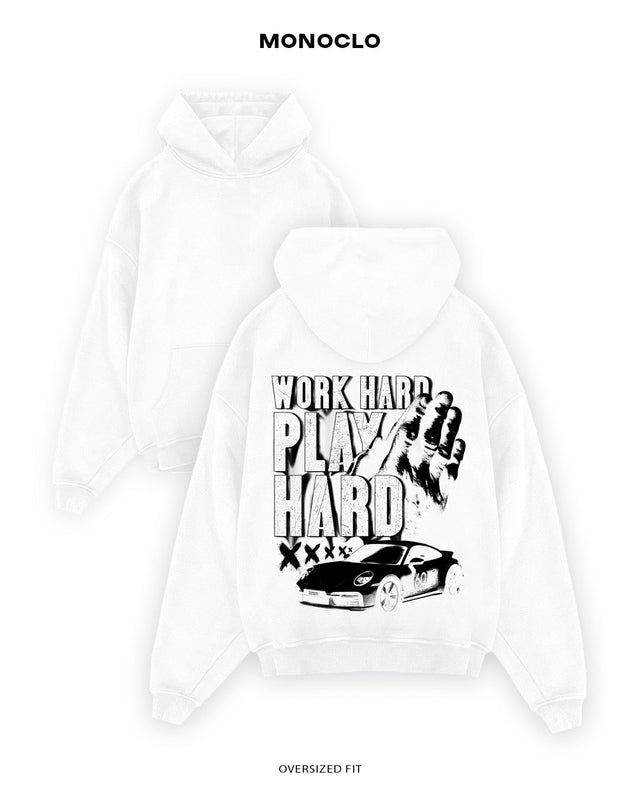 Худі Monoclo Porsche 911 GT3 Work Hard Play Hard
