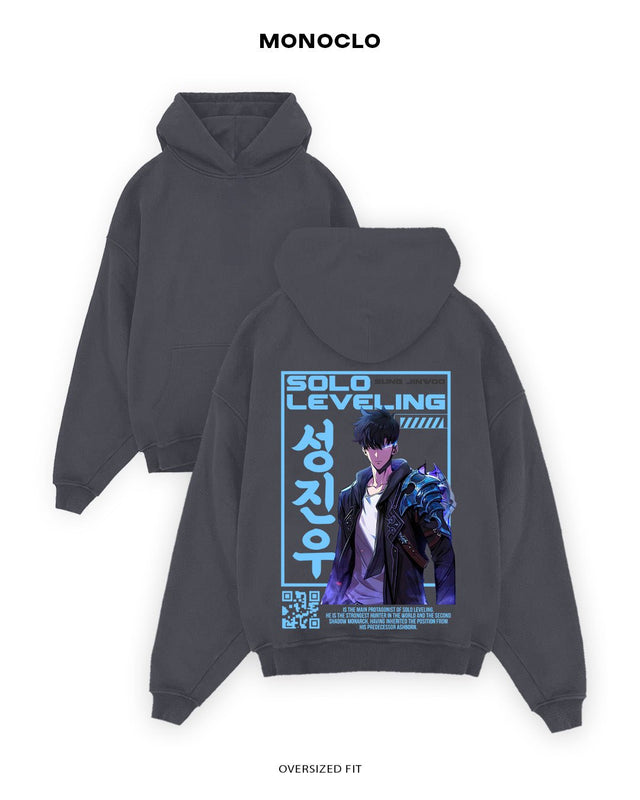 Худі Monoclo Sung Jinwoo Blue