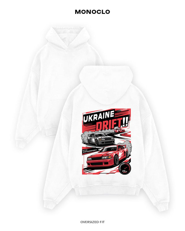 Худі Monoclo Ukraine Drift – Білий