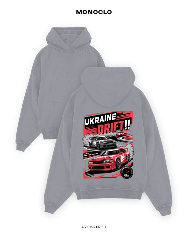 Худі Monoclo Ukraine Drift – Сірий