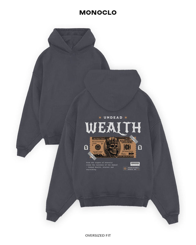 Худі Monoclo Undead Wealth – Графітовий
