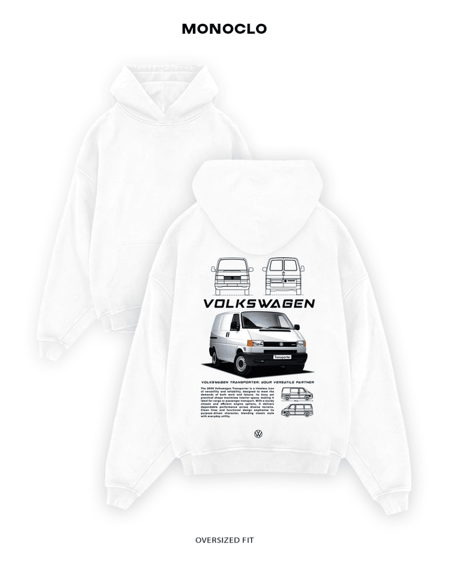 Худі Monoclo Volkswagen Transporter T4 – Білий