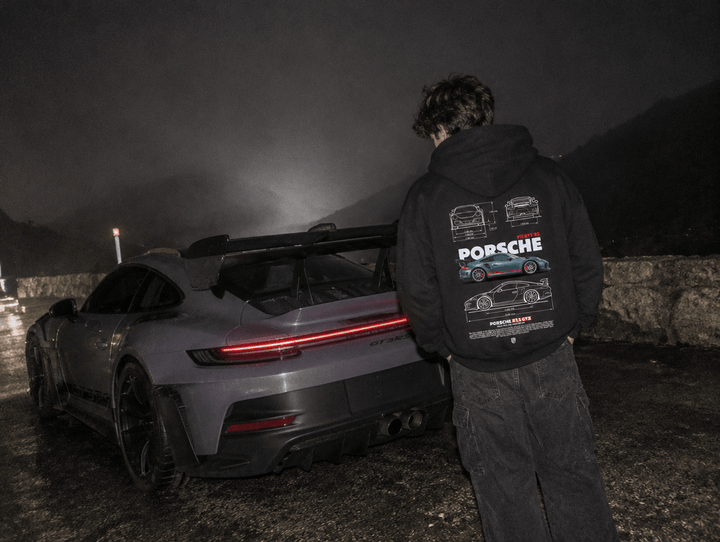 Худі та футболки Porsche: 911, GT3 RS, 917 і не тільки - MONOCLO UA