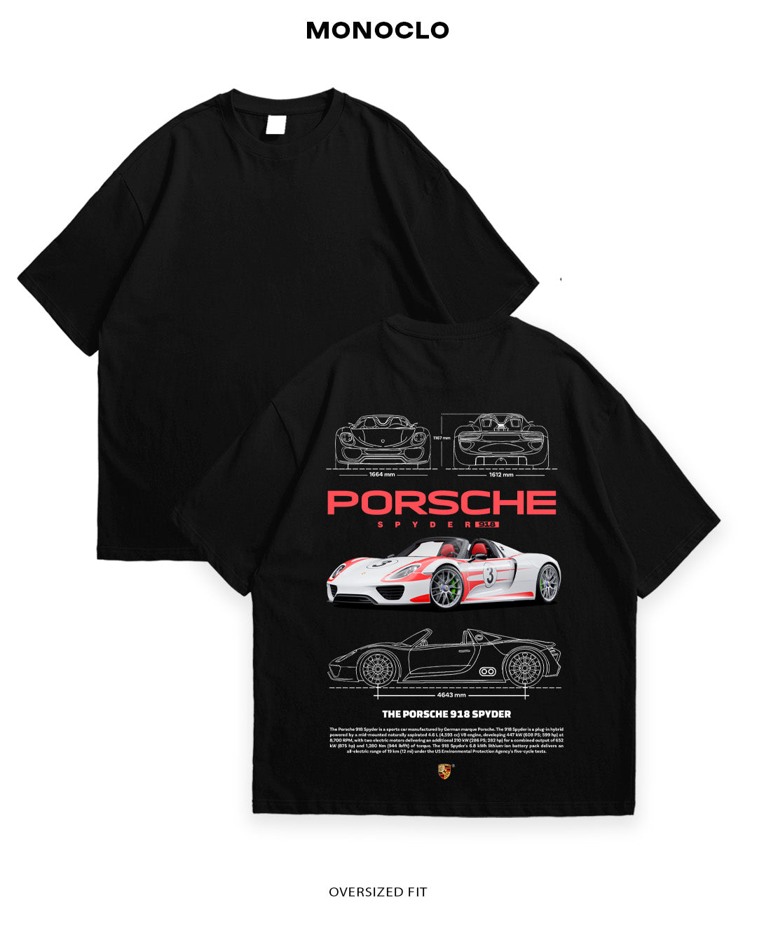 Футболка Porsche 918 Spyder 918