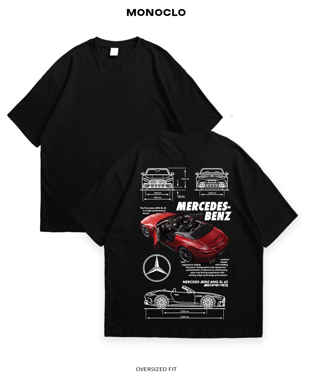 Футболка Mercedes-Benz AMG SL 63