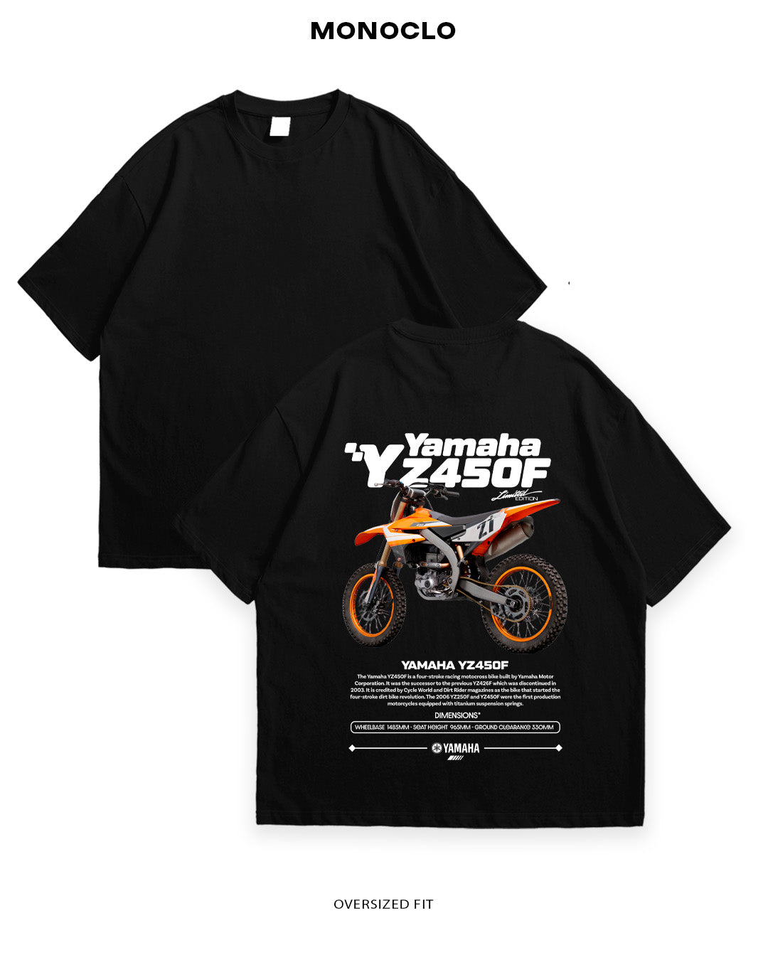 Футболка Yamaha YZ450F