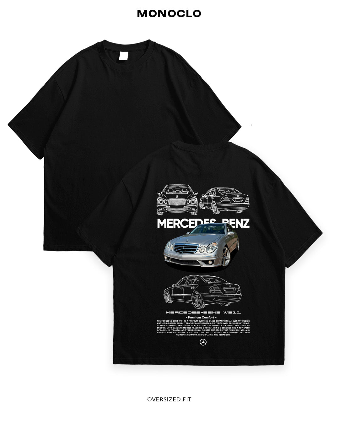 Футболка Mercedes-Benz E-Class W211 #3