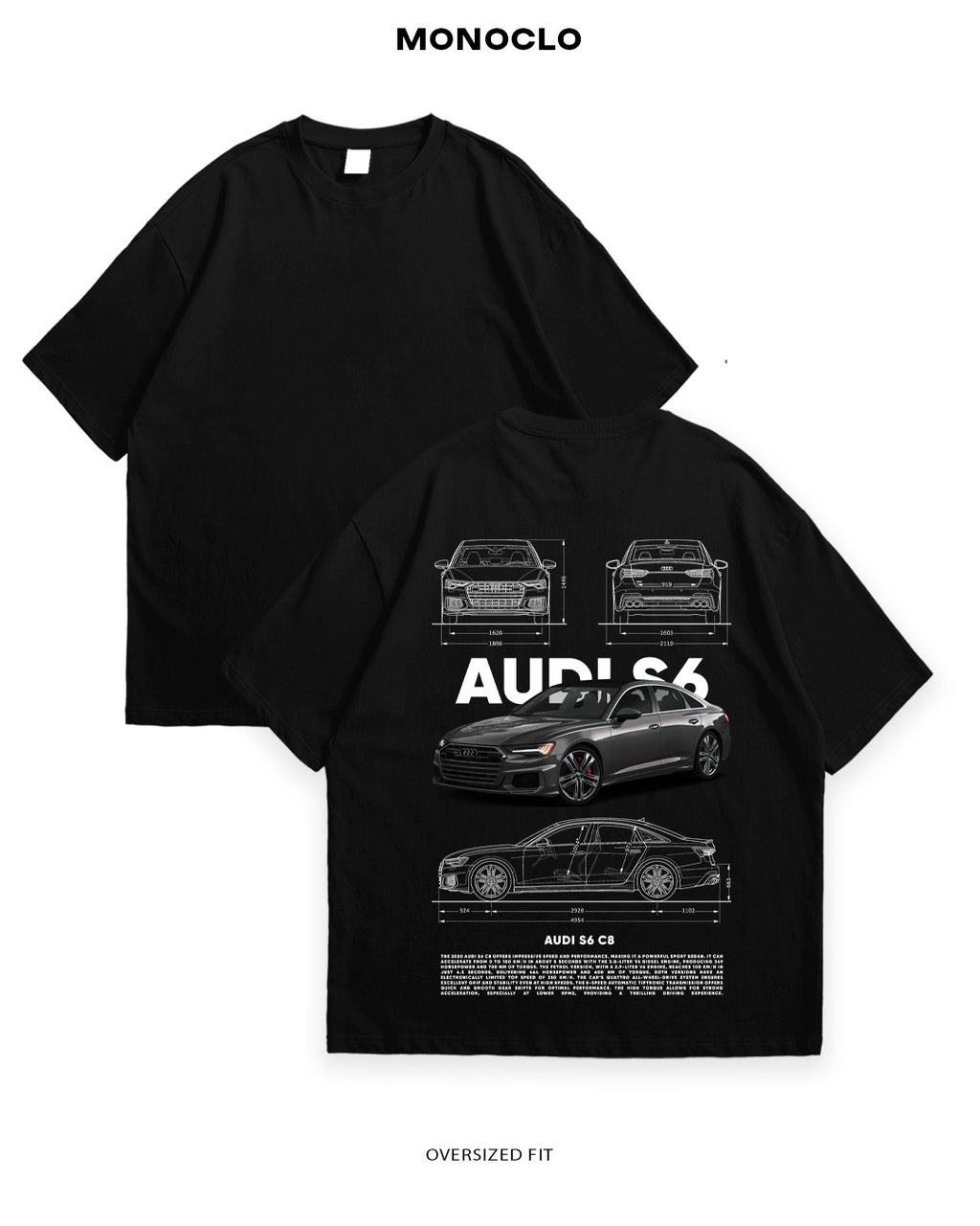 Футболка Monoclo Audi S6 C8