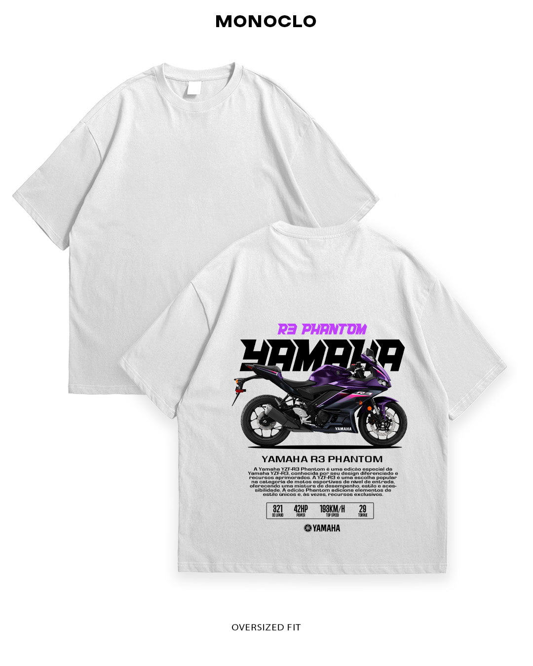 Футболка Yamaha R3 Phantom