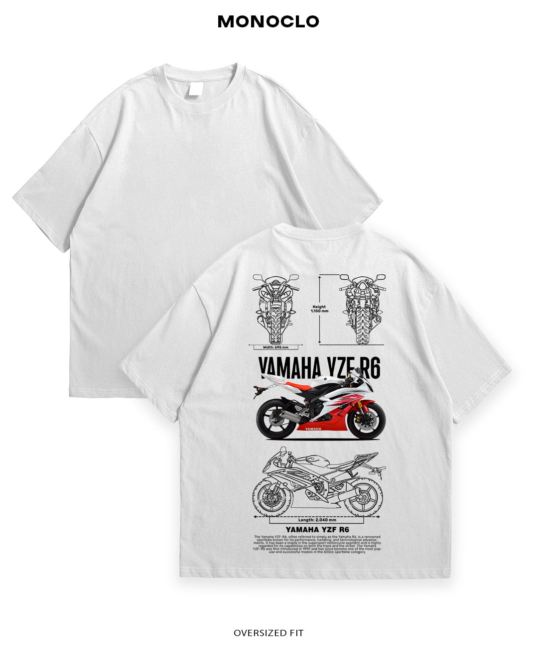 Футболка Yamaha YZF R6