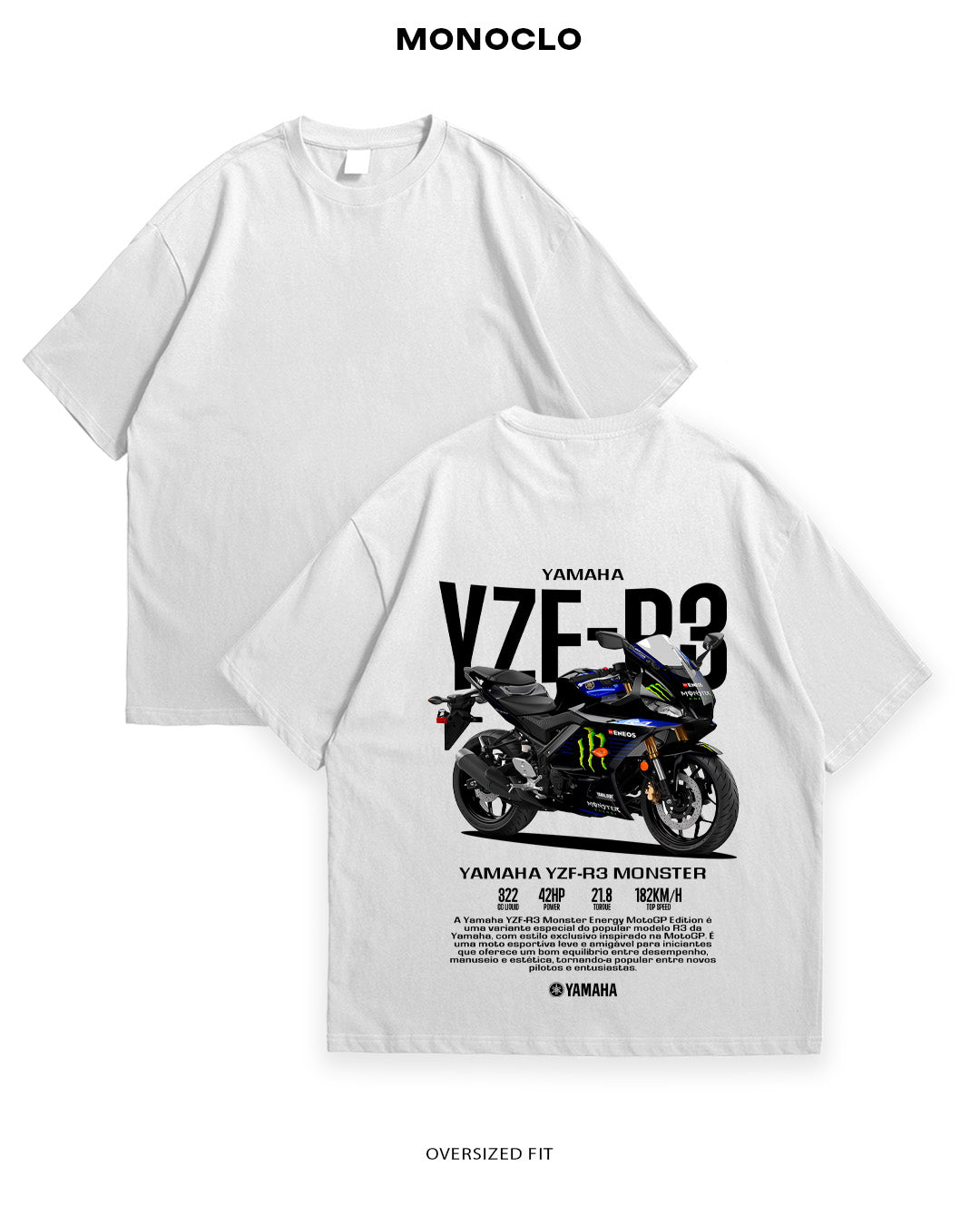 Футболка Yamaha YZF-R3 Monster