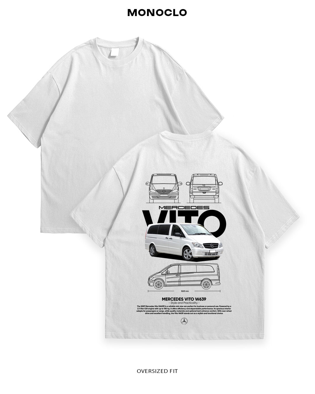 Футболка Mercedes-Benz Vito W639