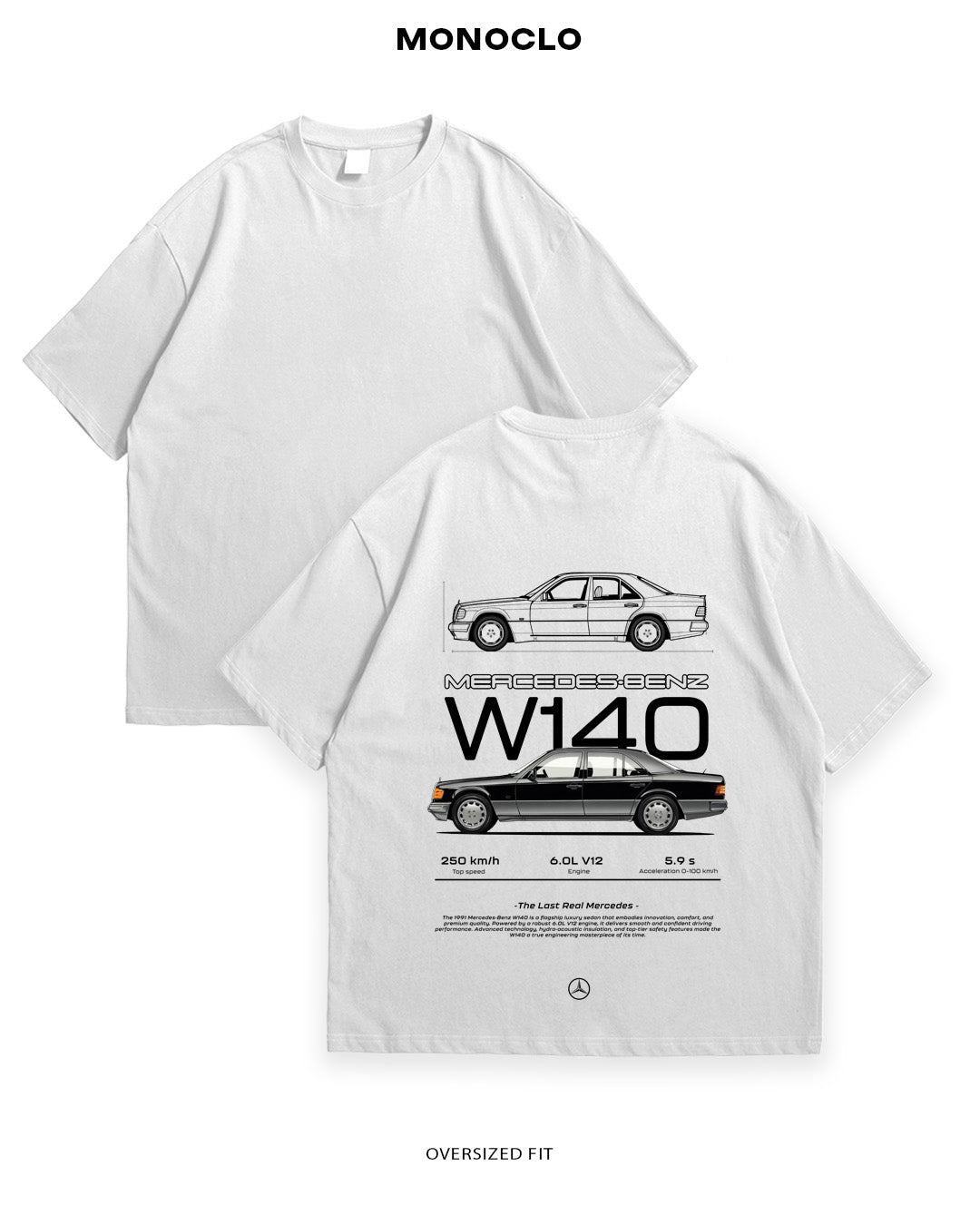 Футболка Mercedes-Benz W140