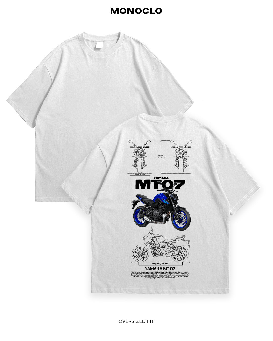 Футболка Yamaha MT-07