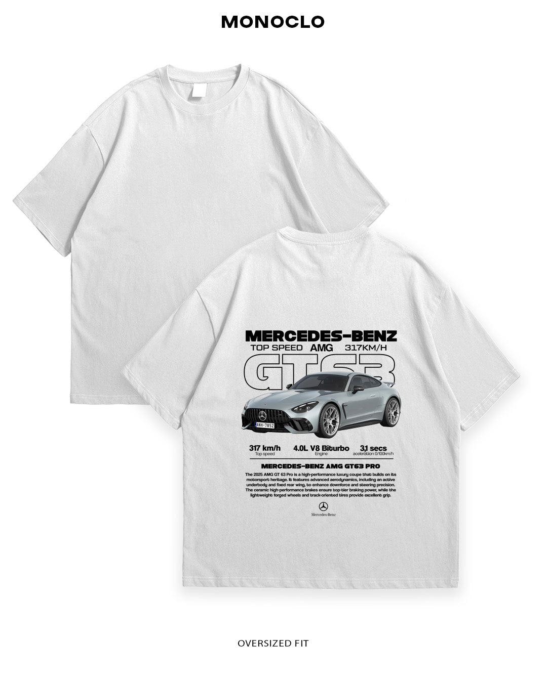 Футболка Mercedes-Benz AMG GT63 PRO