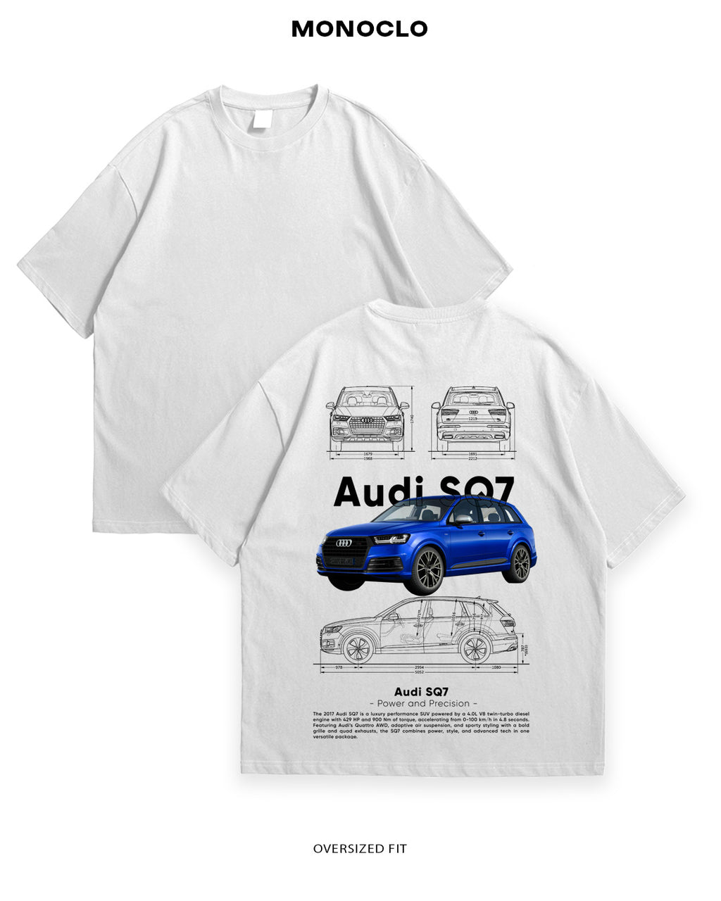Футболка Monoclo Audi SQ7