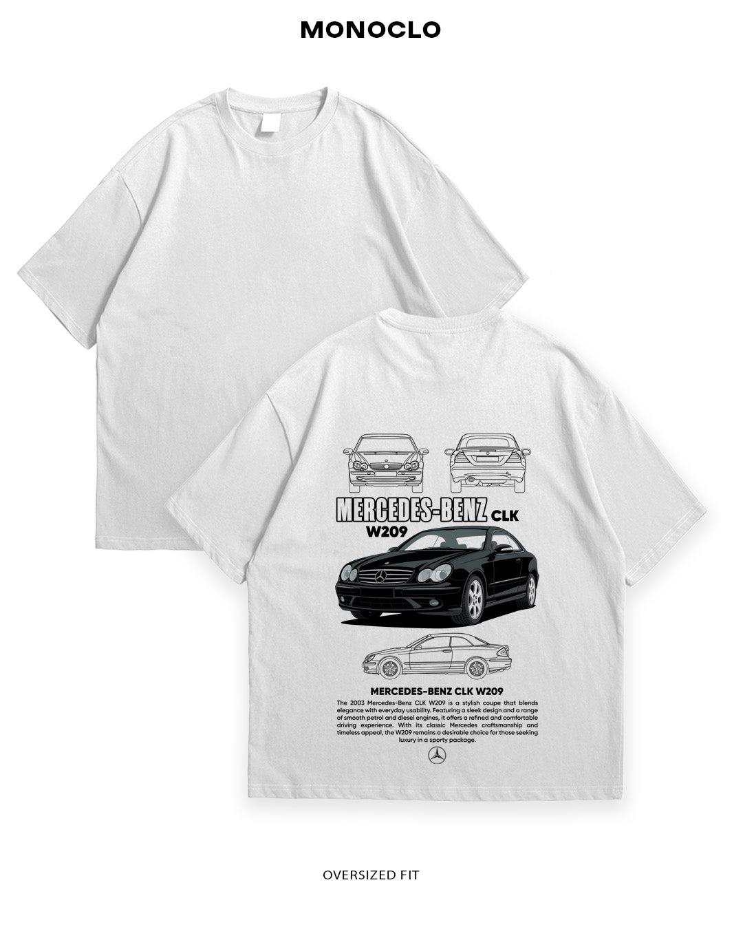 Футболка Mercedes-Benz CLK W209