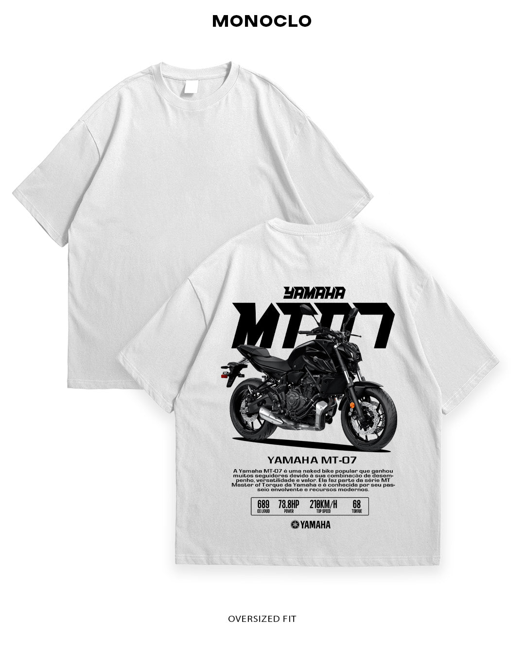 Футболка Yamaha MT-07 #2