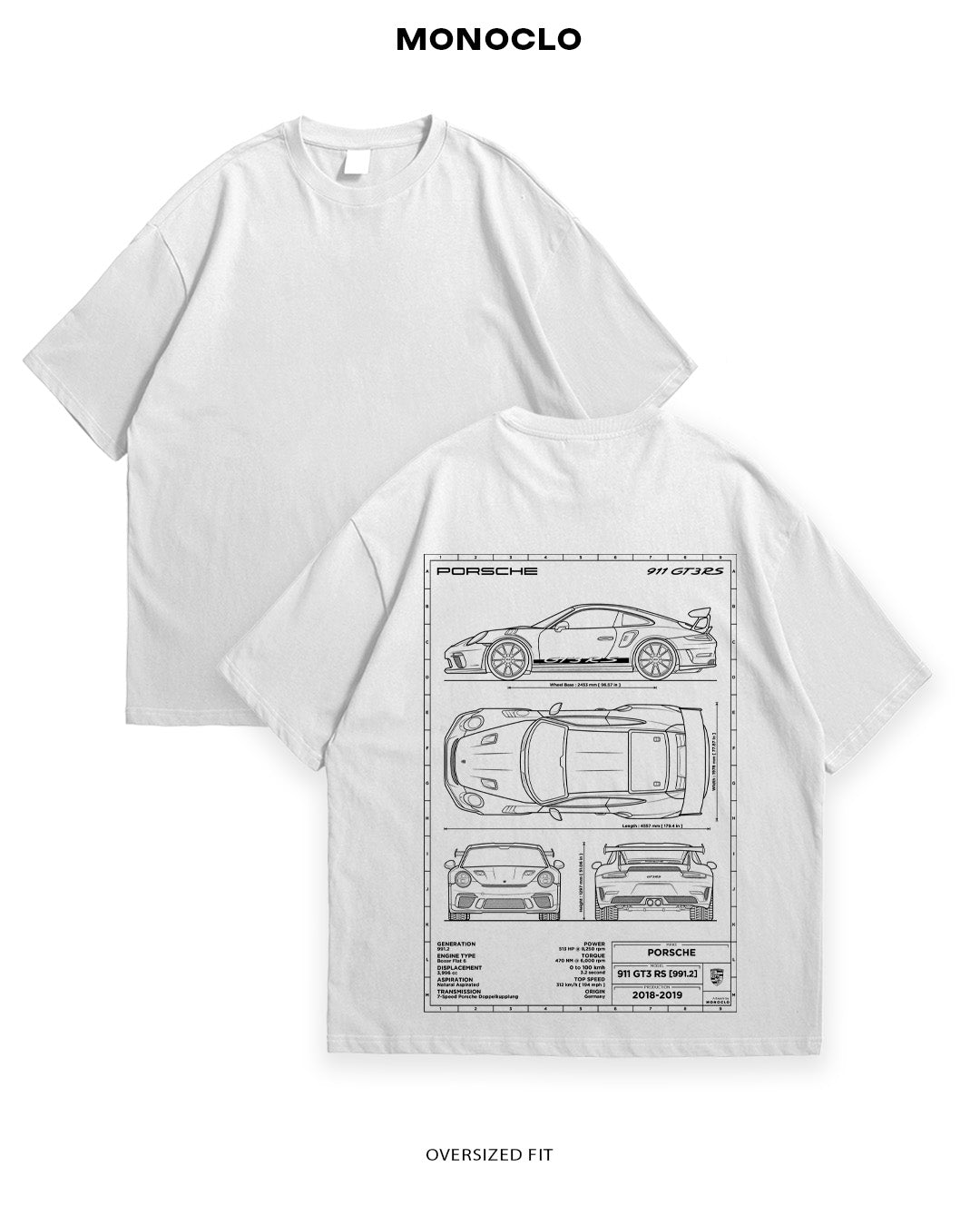 Футболка Porsche 911 Line