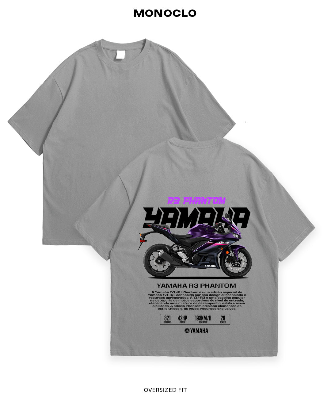 Футболка Yamaha R3 Phantom