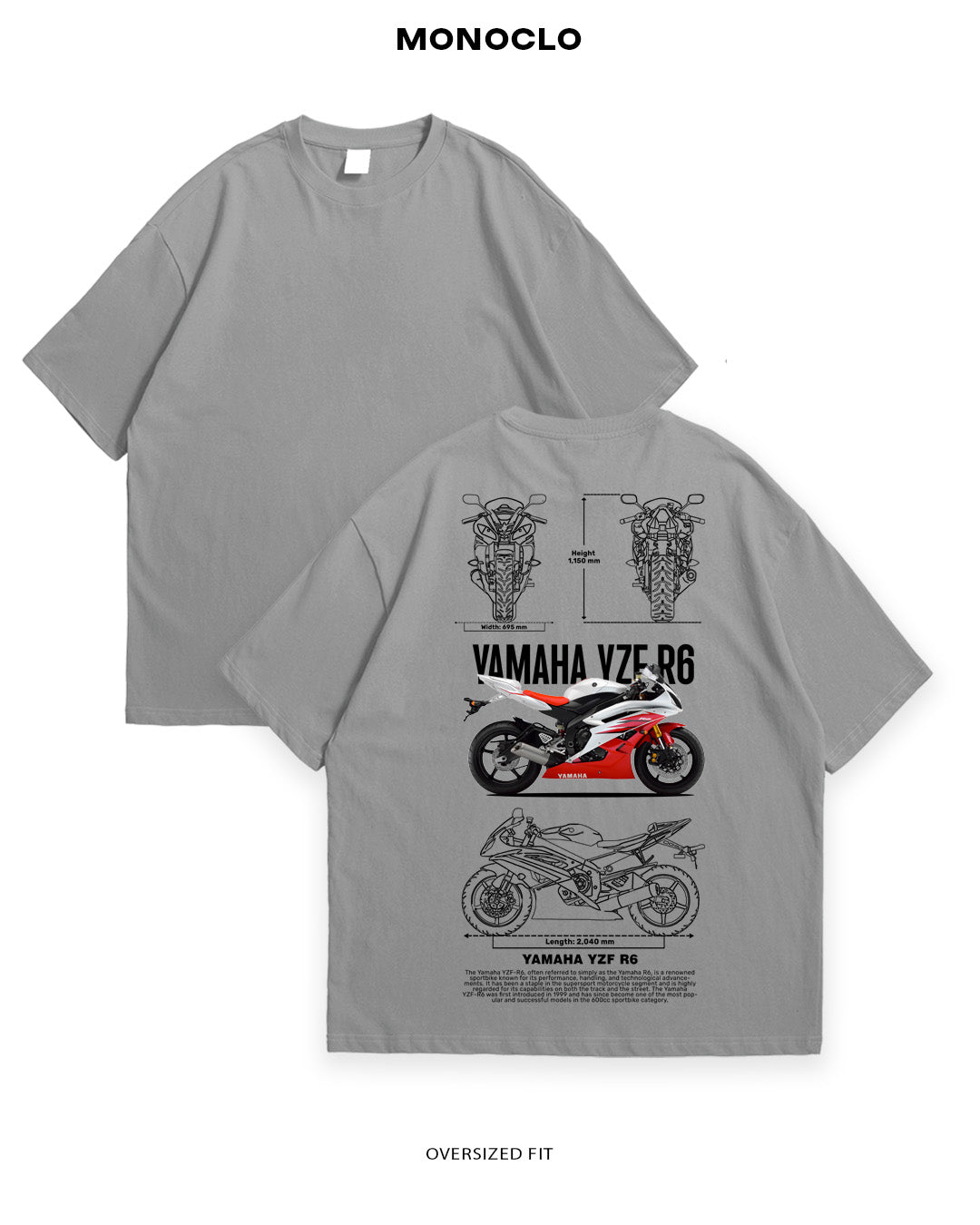 Футболка Yamaha YZF R6