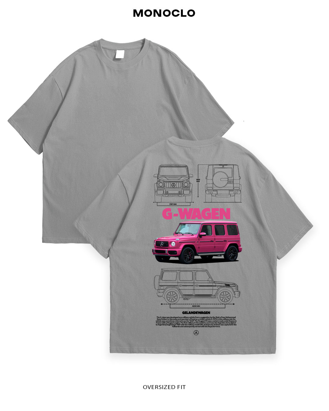 Футболка Mercedes-Benz G-Wagen Pink Edition