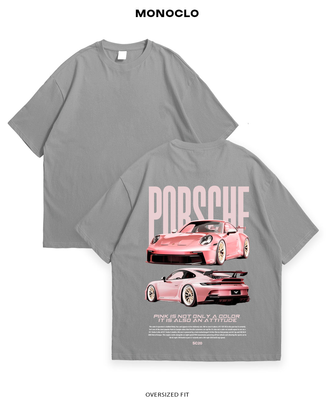 Футболка Porsche Pink P