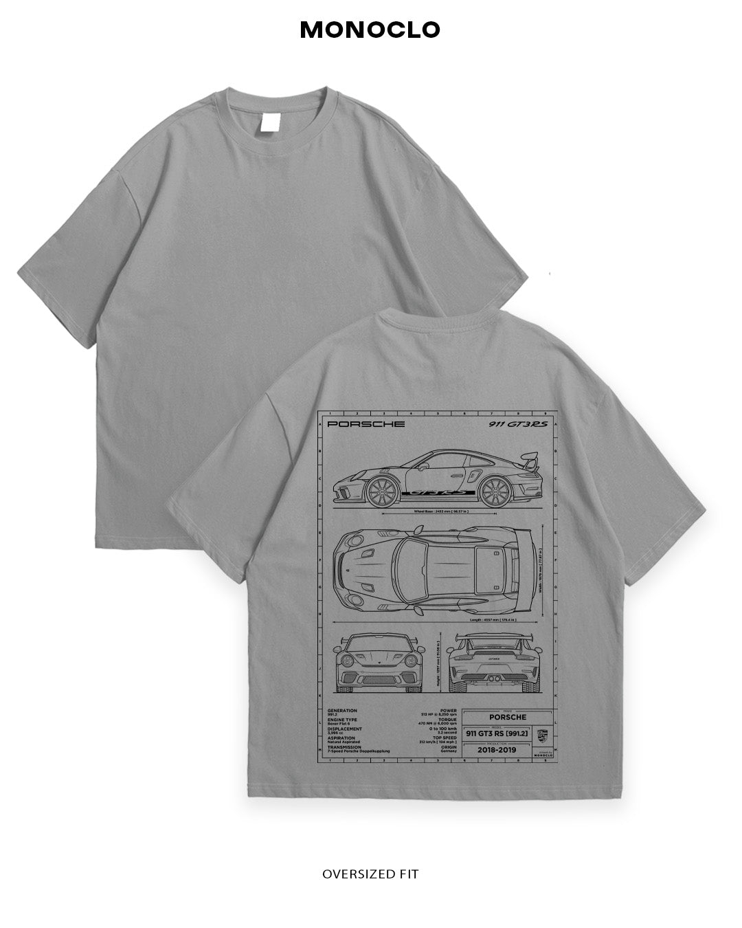 Футболка Porsche 911 Line