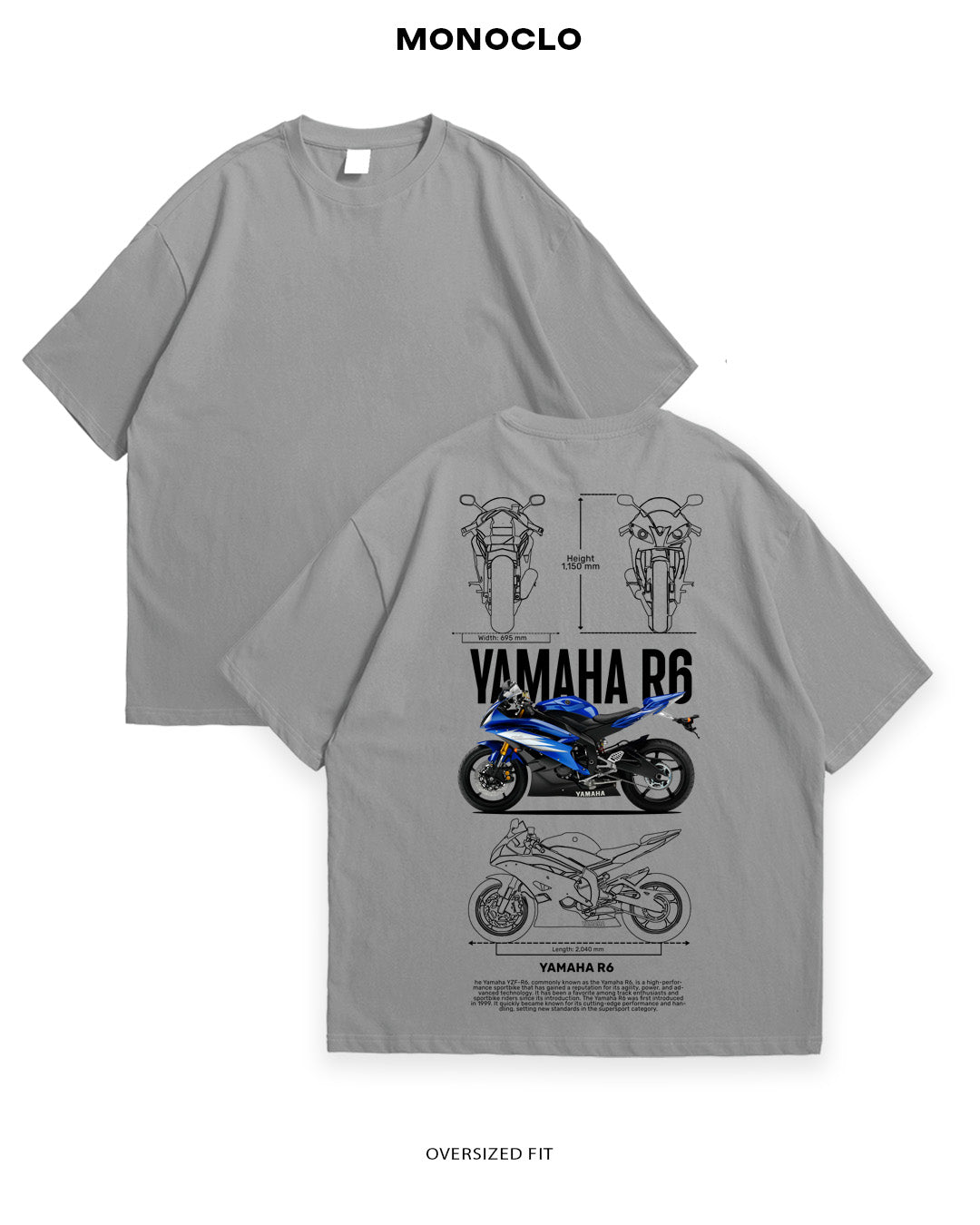 Футболка Yamaha R6