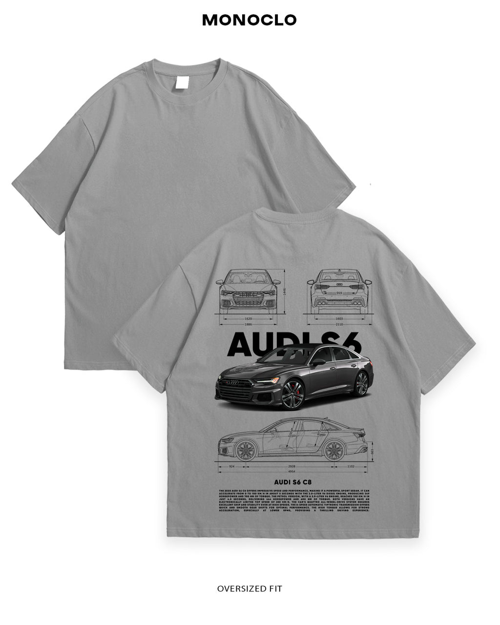 Футболка Monoclo Audi S6 C8