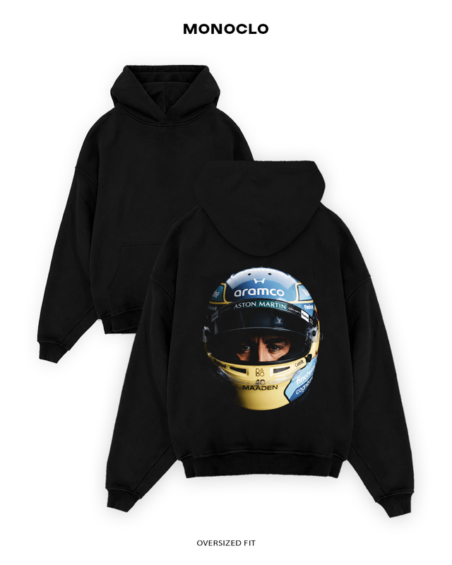 Худі Monoclo Fernando Alonso Aston Martin Helmet