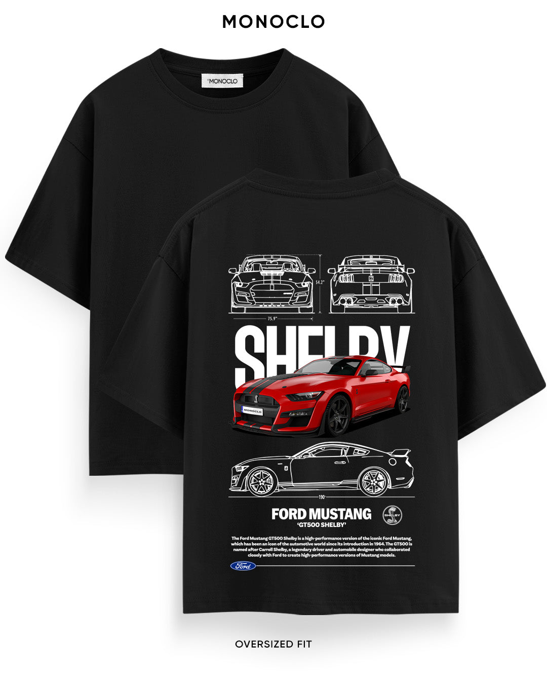 Футболка Monoclo Ford Shelby GT500 Dragon