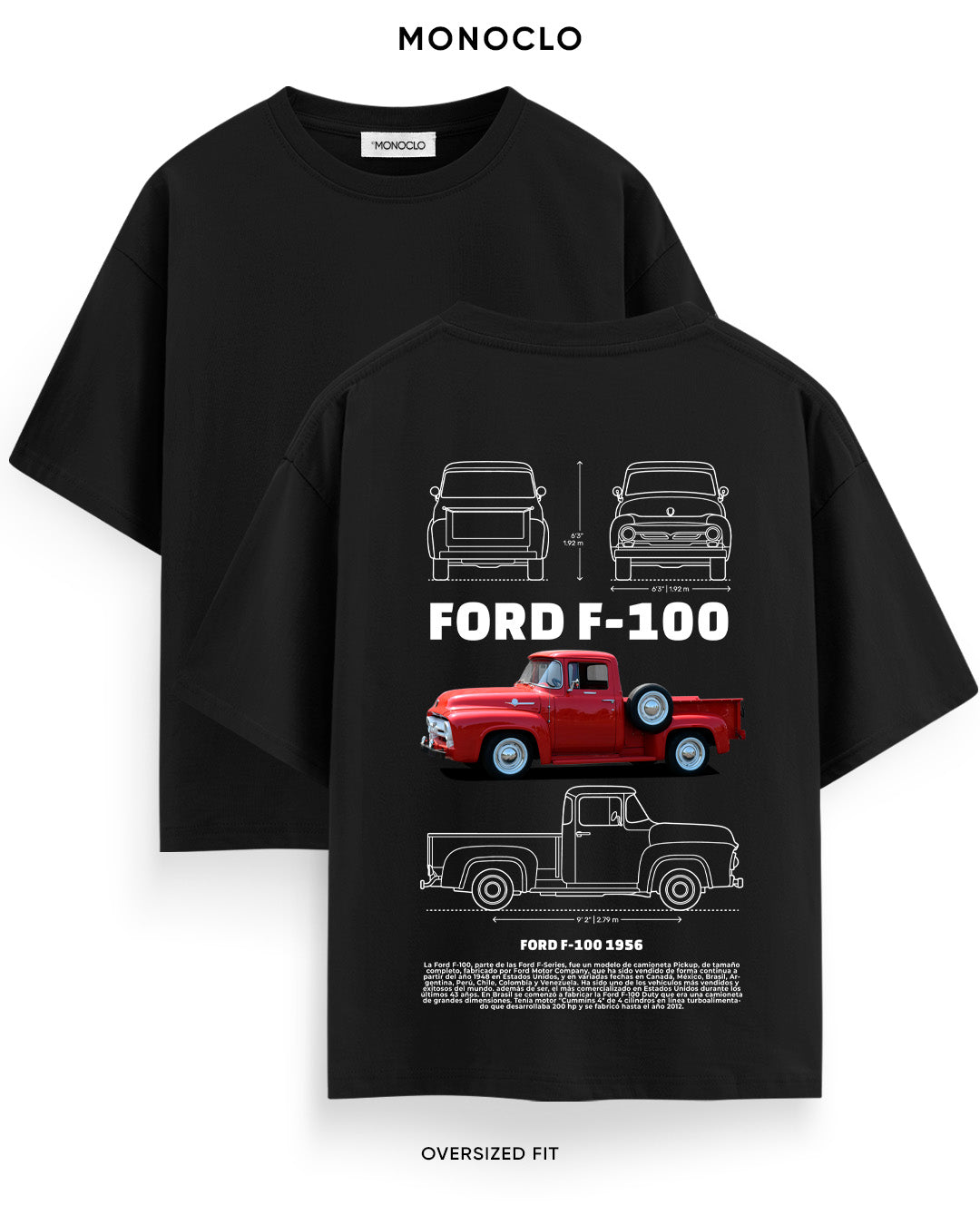 Футболка Monoclo F100 Red Retro