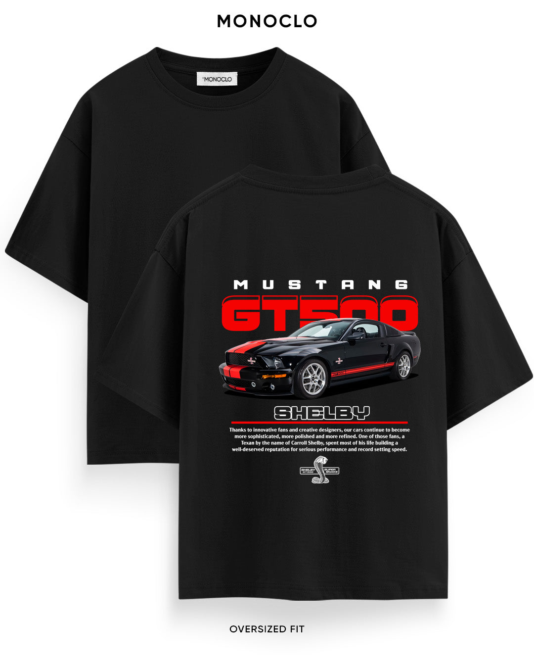 Футболка Monoclo Mustang GT500 Legacy