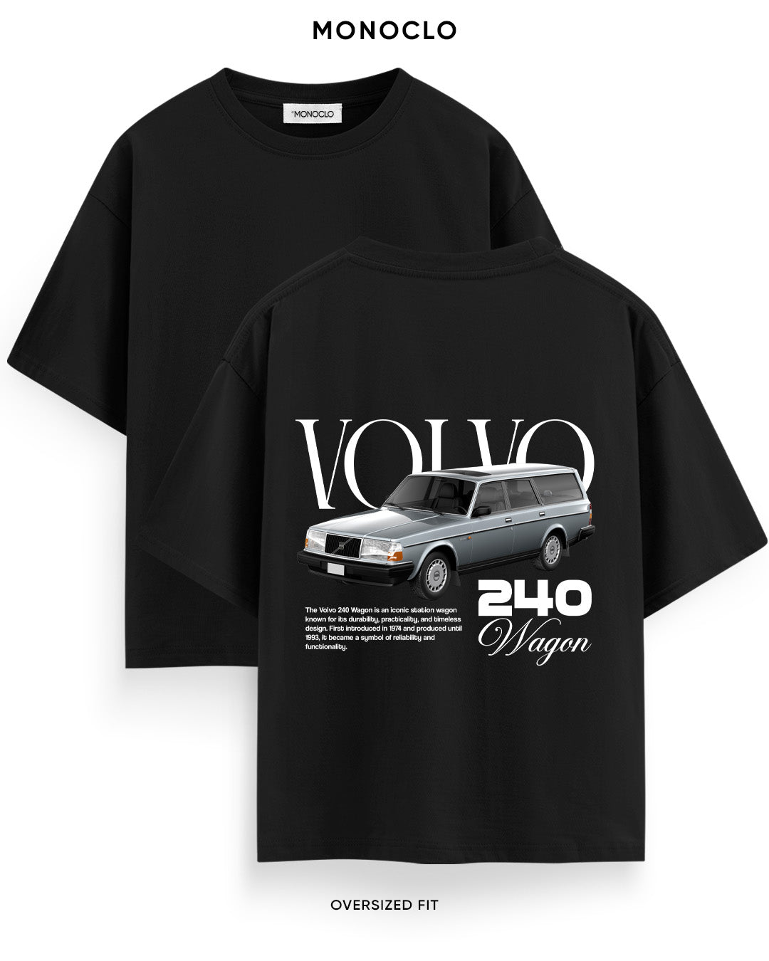 Футболка Monoclo Volvo 240 Wagon