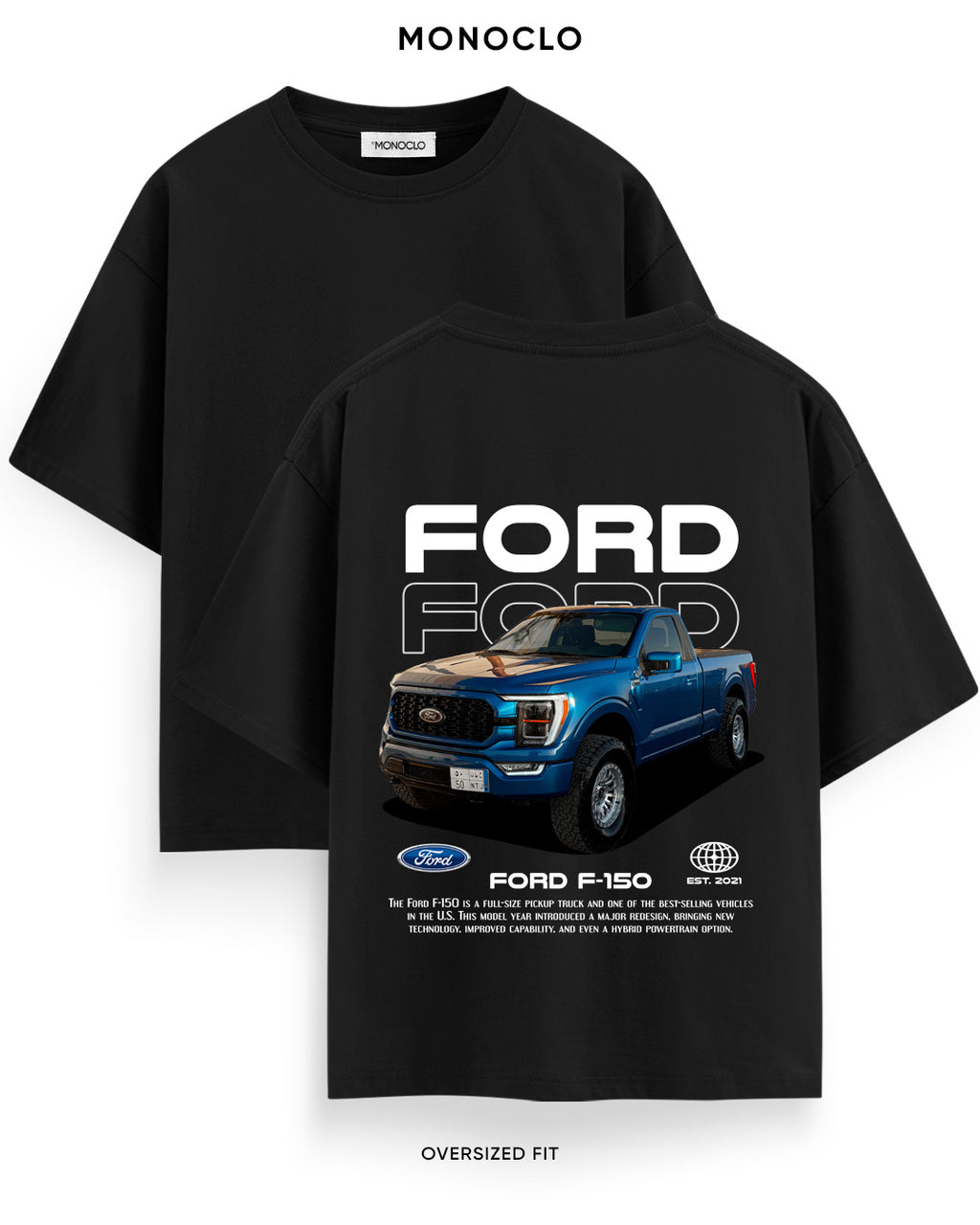 Футболка Monoclo F150 Blue Rugged