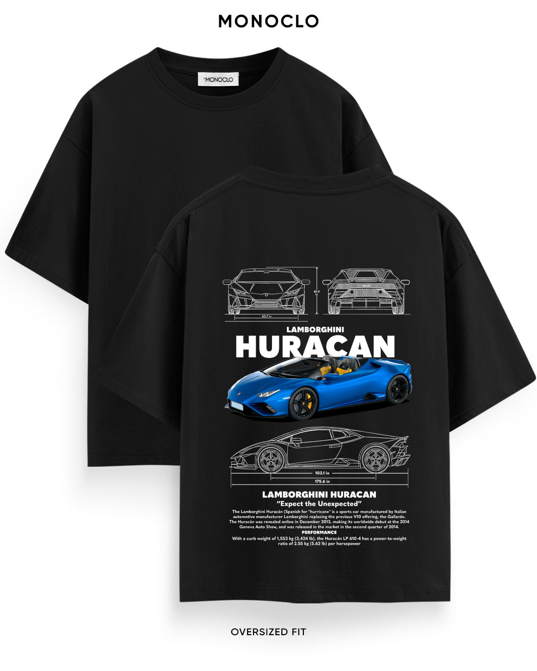 Футболка Monoclo Lamborghini Huracan D