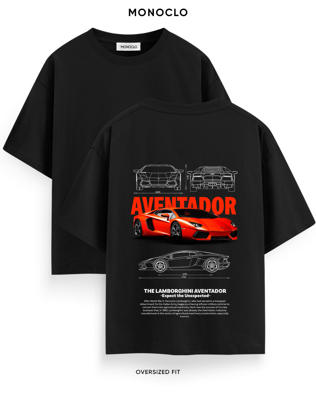 Футболка Monoclo Lamborghini Aventador