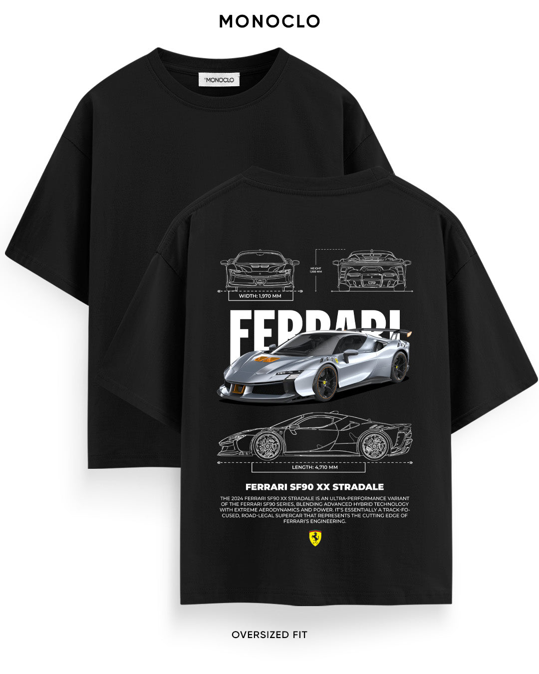 Футболка Monoclo Ferrari SF90 XX Stradale