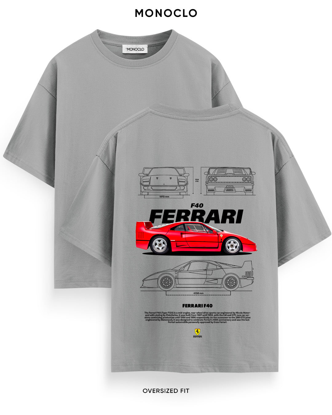 Футболка Monoclo Ferrari F40 #2