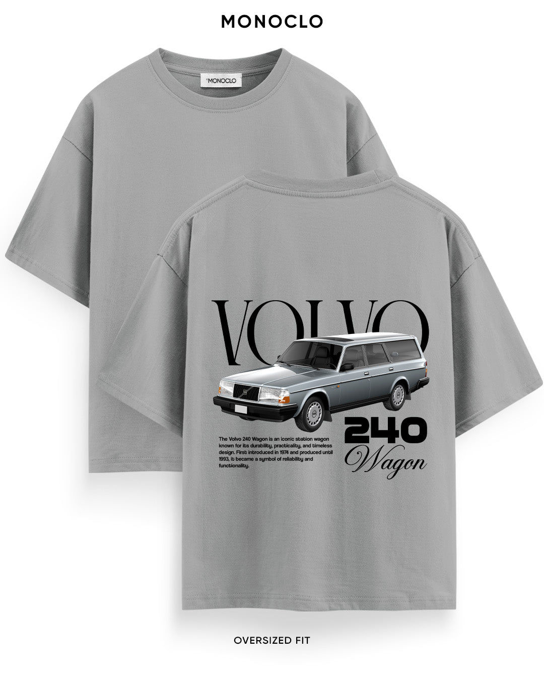 Футболка Monoclo Volvo 240 Wagon