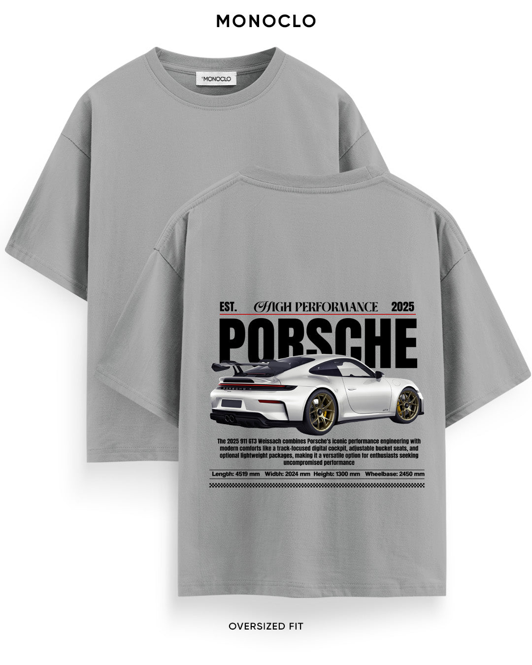 Футболка Monoclo Porsche 911 Weissach