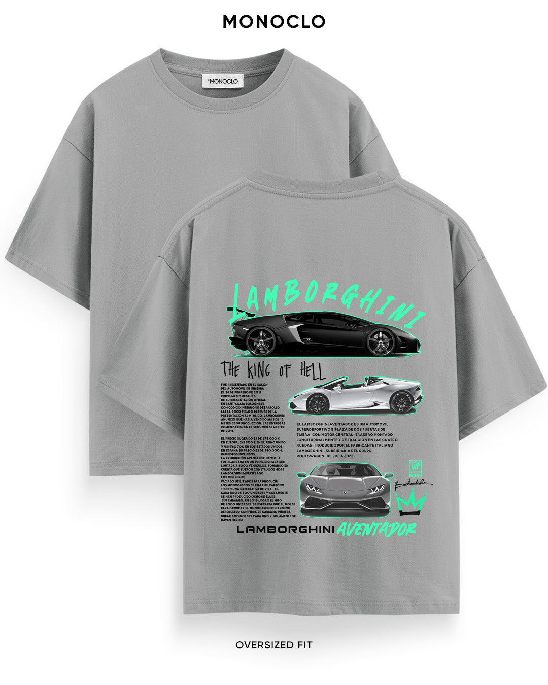Футболка Monoclo Lamborghini Aventador Prince