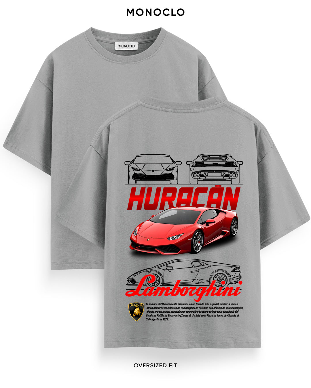 Футболка Monoclo Lamborghini Huracan