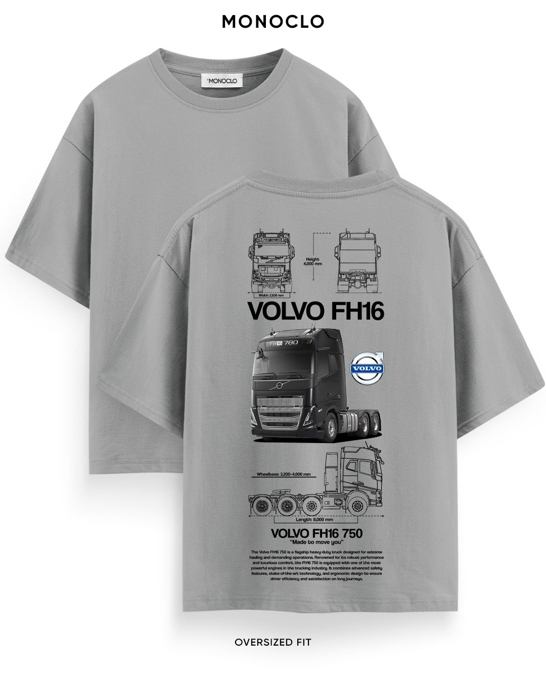 Футболка Monoclo Volvo FH16 750