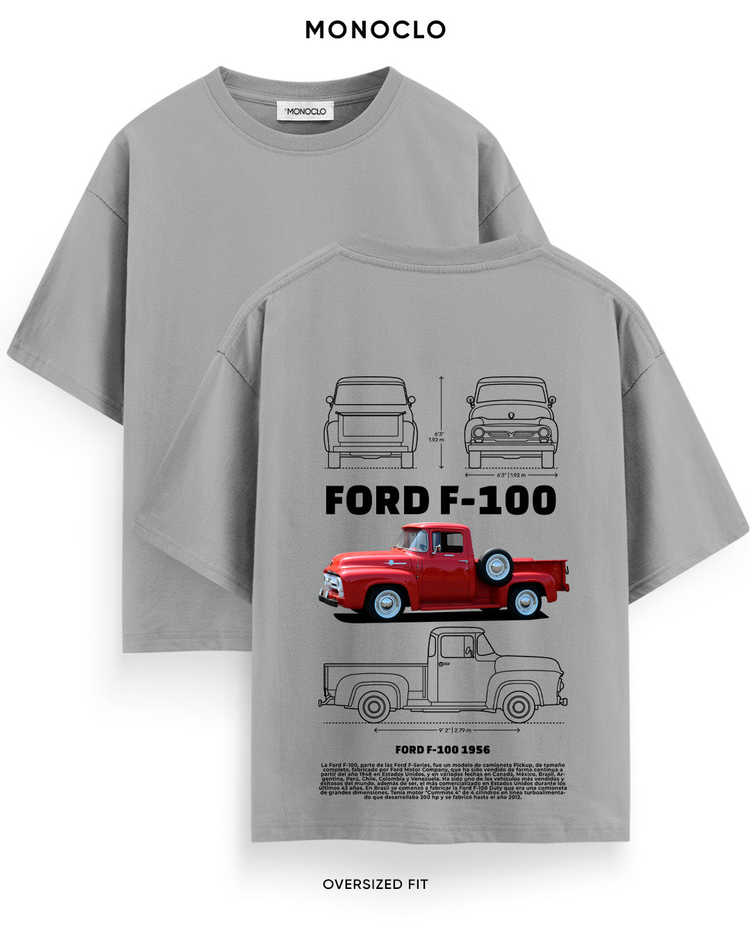 Футболка Monoclo F100 Red Retro