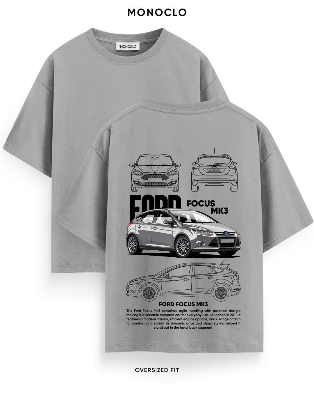 Футболка Monoclo Focus MK3 White Dynamic