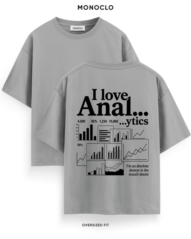 Футболка Monoclo I Love Analytics