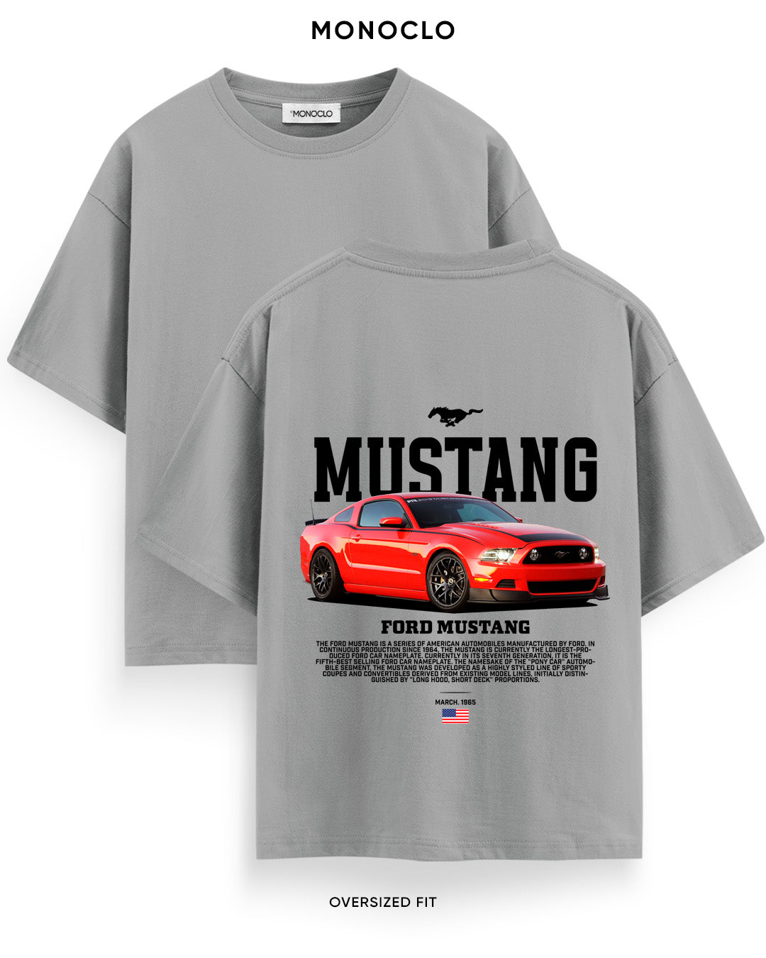 Футболка Monoclo Mustang Red Devil