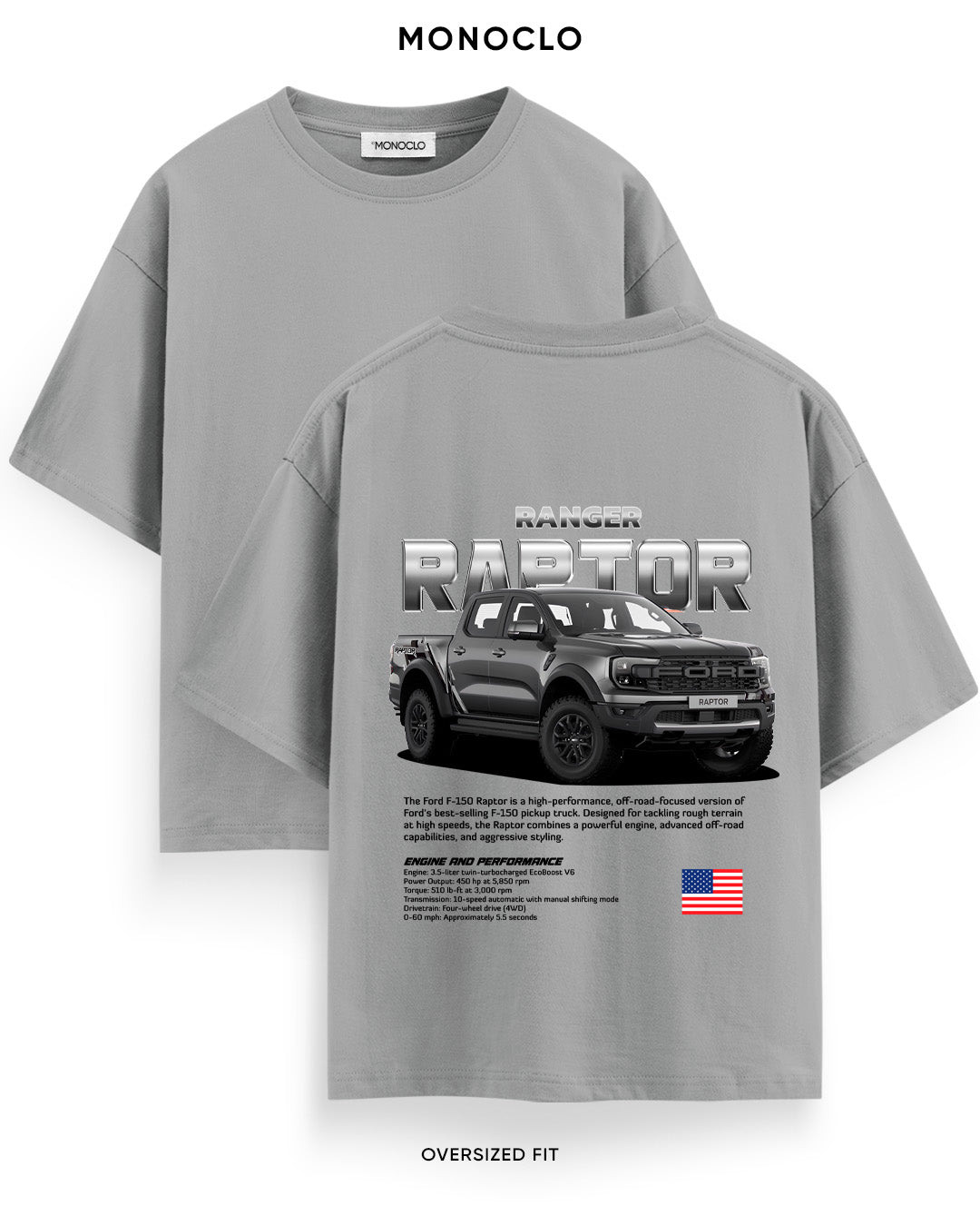 Футболка Monoclo Ford Ranger Rap